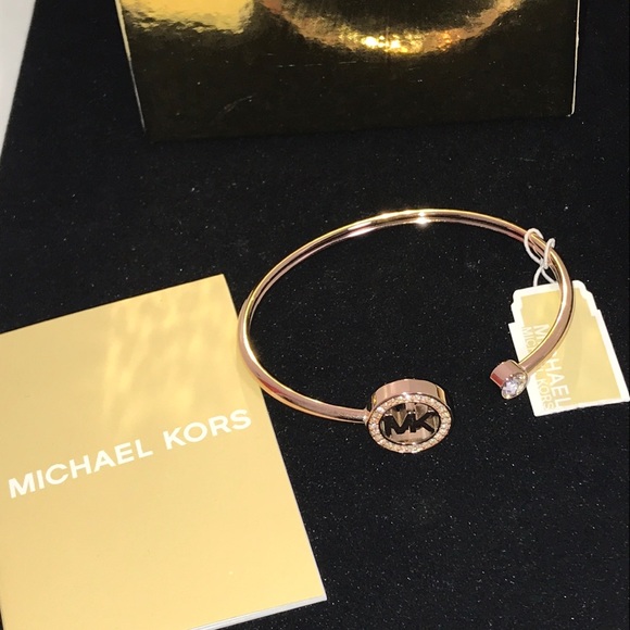 Michael Kors Jewelry - 🆕Michael Kors Bangle Bracelet Rose Gold